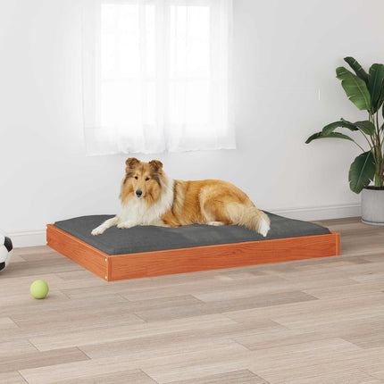 Hundsäng Vaxbrun 101,5 x 74 x 9 cm Massiv furu