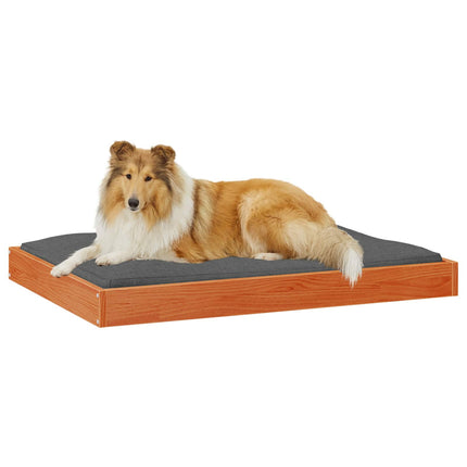 Hundsäng Vaxbrun 101,5 x 74 x 9 cm Massiv furu