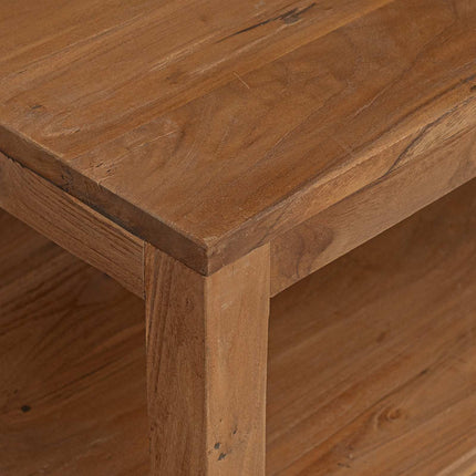 Kaffeebord Naturlig 100 x 50 x 40 cm Massivt teakträ