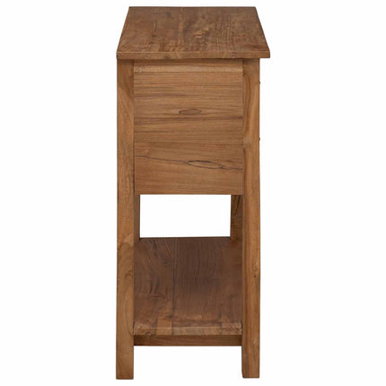 Sideboard Naturlig 79 x 35 x 80 cm Massivt teakträ
