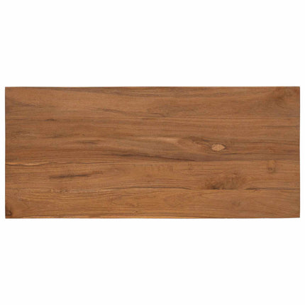 Sideboard Naturlig 79 x 35 x 80 cm Massivt teakträ