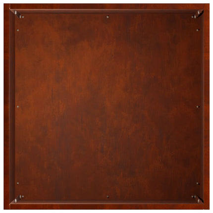 Trädgårdsplanterare Rostig 45 x 45 x 45 cm Väderbeständig stål