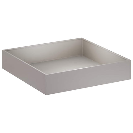 Trädgårdsplanterare 2 st Rostig 100 x 100 x 20 cm