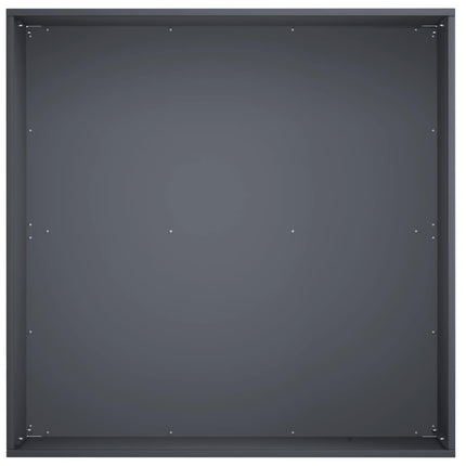 Trädgårdsplanterare Antracit 40 x 40 x 30 cm Kallvalsat stål