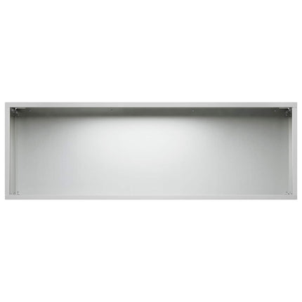 Trädgårdsplanterare 2 st Silver 40 x 20 x 20 cm