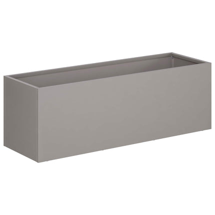 Trädgårdsplanterare 2 st Rostig 60 x 20 x 20 cm