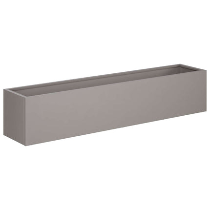 Trädgårdsplanterare Rostig 100 x 20 x 20 cm Väderbeständig stål