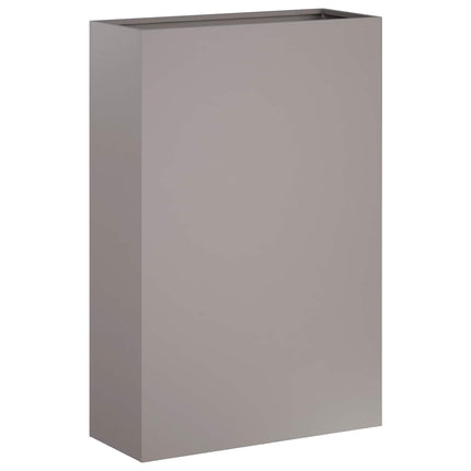 Trädgårdsplanterare 2 st Rostig 40 x 20 x 75 cm
