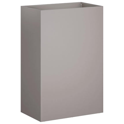 Trädgårdsplanterare 2 st Rostig 50 x 30 x 75 cm