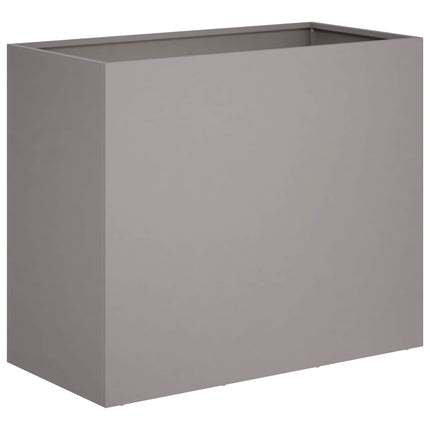 Trädgårdsplanterare 2 st Rostig 60 x 30 x 40 cm