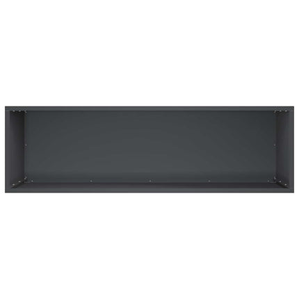 Trädgårdsplanterare Antracit 100 x 30 x 40 cm Kallvalsat stål
