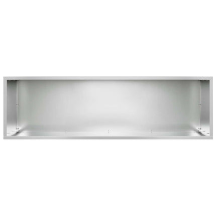 Trädgårdsplanterare Silver 100 x 30 x 50 cm Galvaniserat stål