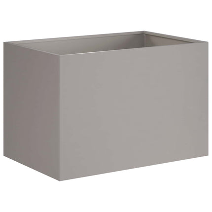 Trädgårdsplanterare 2 st Rostig 50 x 40 x 40 cm