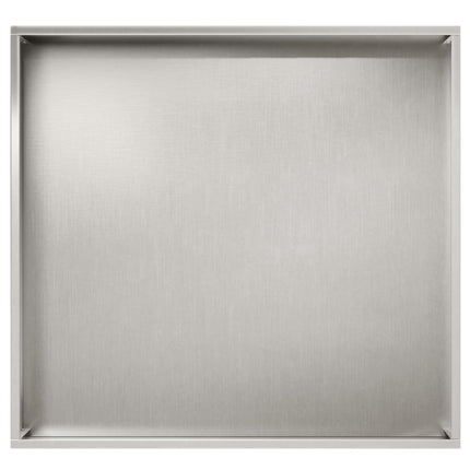 Trädgårdsplanterare Silver 50 x 50 x 75 cm Rostfritt stål