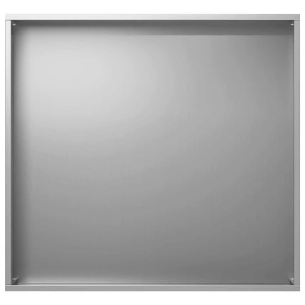 Trädgårdsplanterare 2 st Silver 50 x 50 x 75 cm