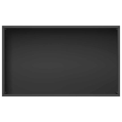 Trädgårdsplanterare 2 st Svart 50 x 30 x 75 cm Kallvalsat stål