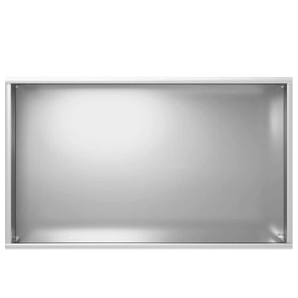 Trädgårdsplanterare Silver 50 x 30 x 49 cm Galvaniserat stål