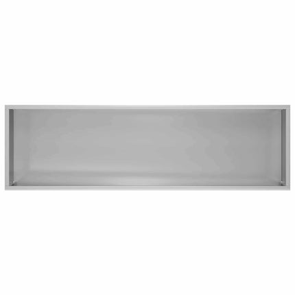 Trädgårdsplanterare Silver 100 x 20 x 49 cm Galvaniserat stål