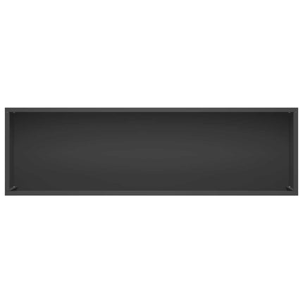 Trädgårdsplanterare Svart 100 x 30 x 49 cm Kallvalsat stål
