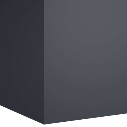 Trädgårdsplanterare Antracit 40 x 40 x 60 cm Kallvalsat stål