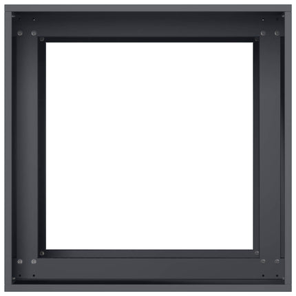 Trädgårdsplanterare Antracit 40 x 40 x 60 cm Kallvalsat stål