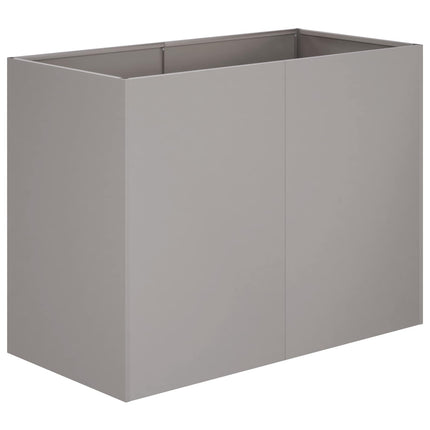 Trädgårdsplanterare Rostig 80 x 40 x 60 cm Väderbeständig stål