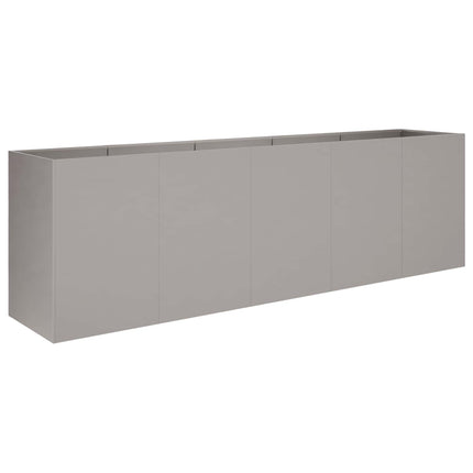 Trädgårdsplanterare Rostig 200 x 40 x 60 cm Väderbeständig stål