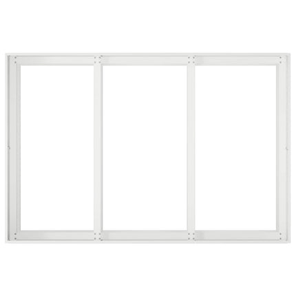 Trädgårdsplanterare Vit 120 x 80 x 60 cm Kallvalsat stål
