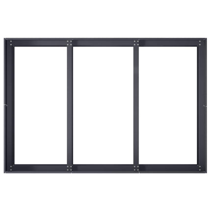 Trädgårdsplanterare Antracit 120 x 80 x 60 cm Kallvalsat stål
