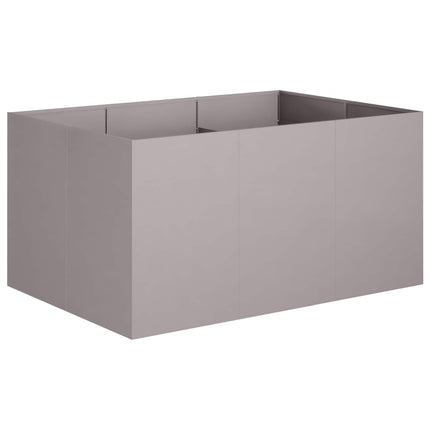 Trädgårdsplanterare Rostig 120 x 80 x 60 cm Väderbeständig stål