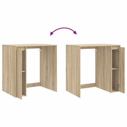 Tvättmaskinskabinet Sonoma 87 x 60 x 89 cm Konstruerat trä