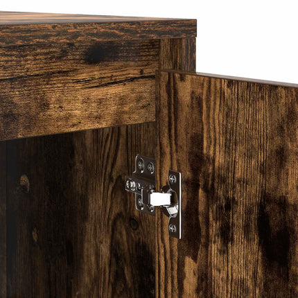 Tvättmaskinskabinet Rökt ek 87 x 60 x 89 cm Konstruerat trä