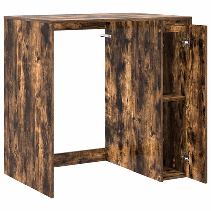 Tvättmaskinskabinet Rökt ek 87 x 60 x 89 cm Konstruerat trä