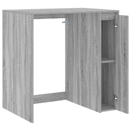 Tvättmaskinskabinet Grå Sonoma 87 x 60 x 89 cm Konstruerat trä