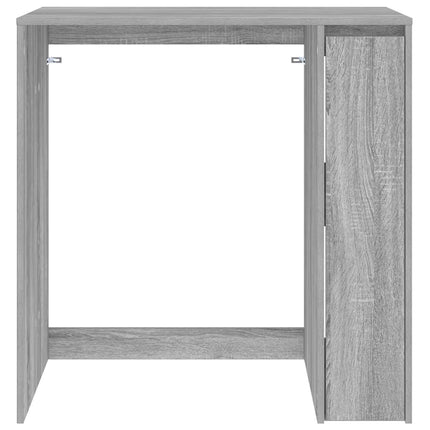 Tvättmaskinskabinet Grå Sonoma 87 x 60 x 89 cm Konstruerat trä