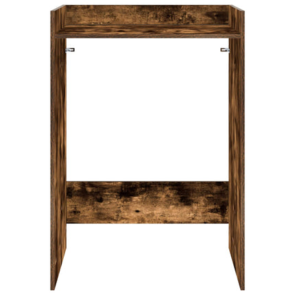 Tvättmaskinskabinet Rökt ek 67,5 x 62 x 97 cm Konstruerat trä