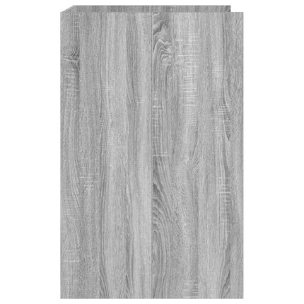 Tvättmaskinskabinet med lagring Grå Sonoma 67,5 x 62 x 97 cm