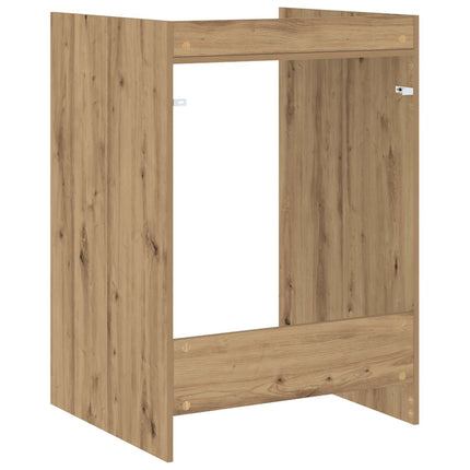 Tvättmaskinskabinet med lagring Artisan Ek 67,5 x 62 x 97 cm