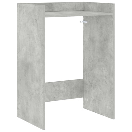 Tvättmaskinskabinet Betong 67,5 x 48 x 97 cm Konstruerat trä