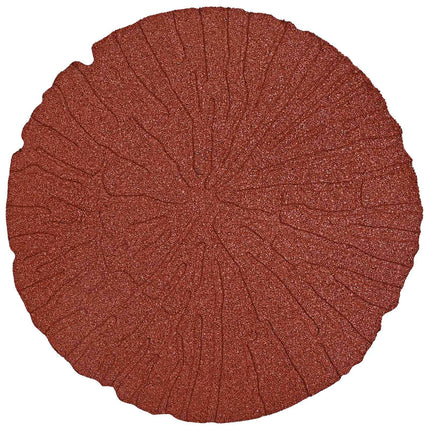 Stepping Stone 6 pcs Röd Ø 45 x 1,8 cm Gummi