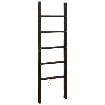 Dubbelsidig filtstege Svart 50 x 50 x 159 cm Bambu