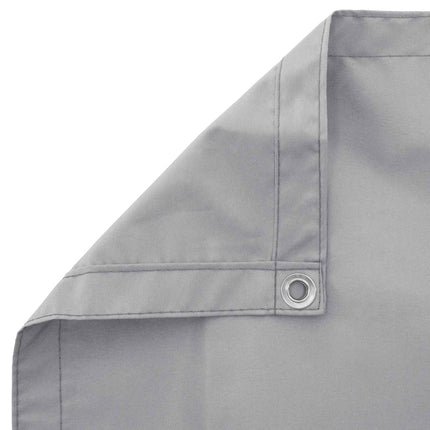 Balkong Skärm Ljusgrå 110 x 300 cm Oxford Tyg