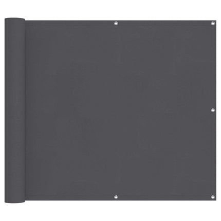 Balkong Skärm 90 x 200 cm PU-belagt oxford alu