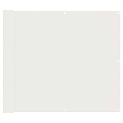 Balkong Skärm 90 x 200 cm PU-belagt oxford alu