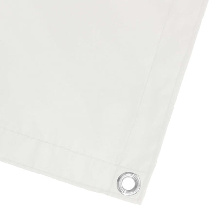Balkong Skärm Vit 100 x 500 cm Oxford Tyg