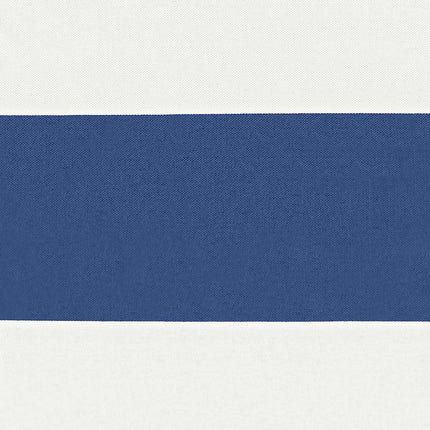 Balkong Skärm Blå och Vit 100 x 800 cm Oxford Tyg