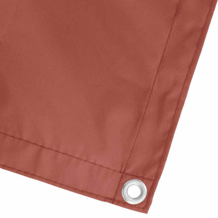 Balkong Skärm Terracotta 110 x 700 cm Oxford Tyg