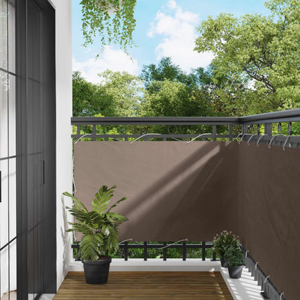 Balkong Skärm Taupe 100 x 300 cm Oxford Tyg