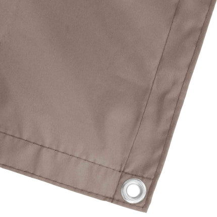 Balkong Skärm Taupe 100 x 600 cm Oxford Tyg