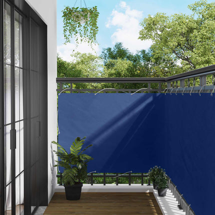 Balkong Skärm Blå 110 x 1000 cm Oxford Tyg